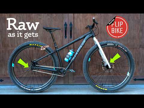 Видео: Создание прекрасного полностью жёсткого односкоростного горного велосипеда — Flip Bike
