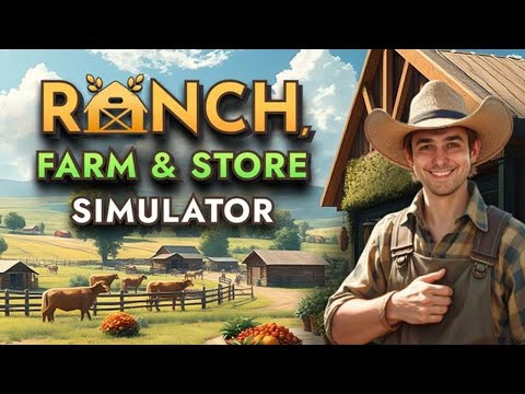 Видео: 🐶Ranch Farm and Store Simulator🐔|Ферма+ магазин кассир Ваня|#2