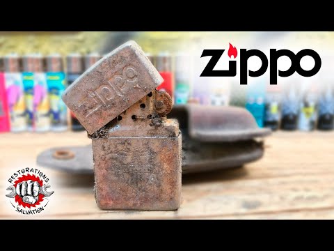 Видео: Восстановление зажигалки Zippo.Ремонт