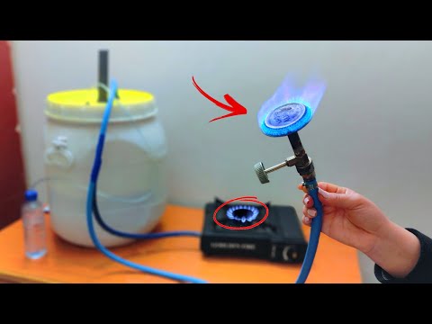 Видео: Как сделать бесплатный сжиженный нефтяной газ дома | Бензин против мусора| Удивительная идея