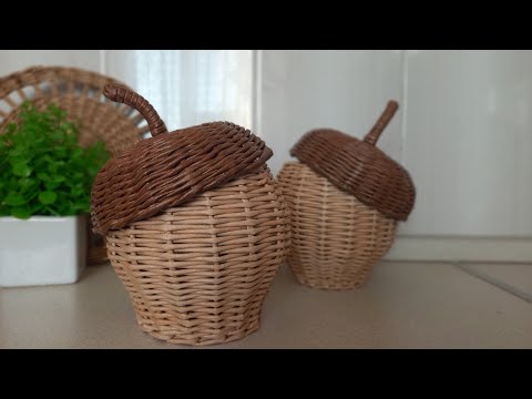Видео: Корзина желудь