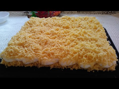 Видео: Og'izda erib ketadigan qirg'ichli pirog. Mishutka. Торт Мишутка самый простой рецепты