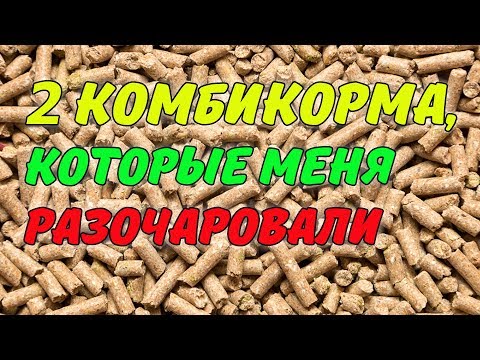 Видео: 2 КОМБИКОРМА, КОТОРЫЕ МЕНЯ РАЗОЧАРОВАЛИ