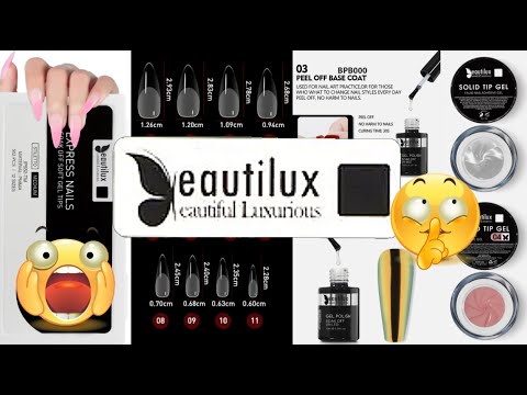 Видео: BeautiLux  Распаковка и тестирование товаров с Алиэкспресс #nails #ногти #aliexpress