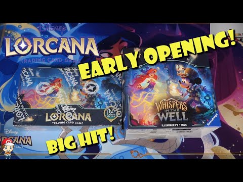 Видео: Открытие набора бустеров Disney «Шёпот в колодце»! ОГРОМНЫЙ новый набор! Я сорвал куш!