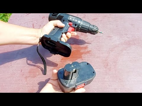 Видео: Аккумуляторный шуруповёрт переделываем в сетевой на 220. Как перевести шуруповёрт на 220.