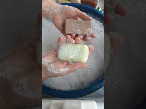 Видео: 💞мыление хозяйственных  прилипушек 💞