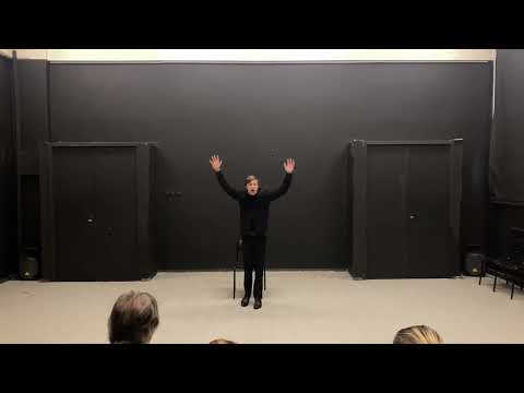 Видео: Зачет по сценической речи. 3 курс.