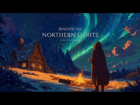 Видео: Средневековая Музыка Для Концентрации И Спокойствия | Под Северным Сиянием