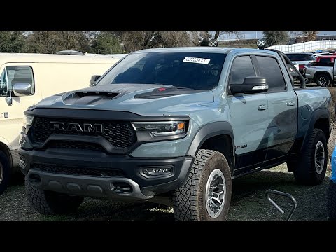 Видео: RAM TRX 2021 на аукционе COPART