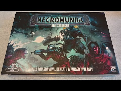 Видео: HIVE SECUNDUS РАСПАКОВКА и ОБЗОР #necromunda