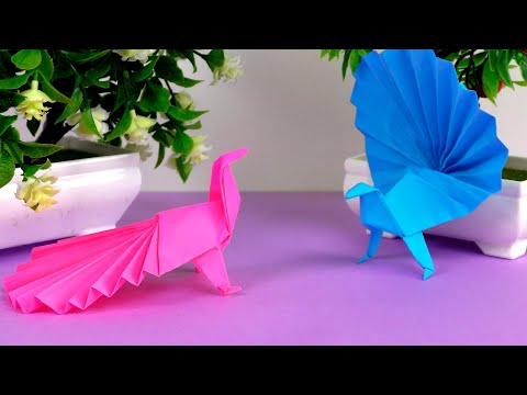 Видео: Оригами павлин | Origami Peacock | Pavo Real