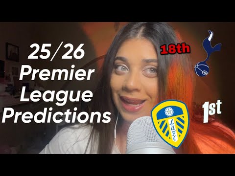 Видео: Прогнозы Премьер-лиги [ASMR] 🏆✨