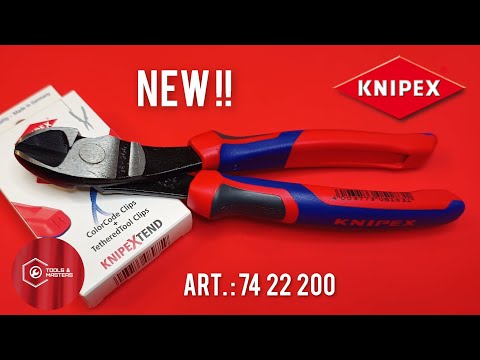 Видео: NEW‼️KNIPEX 74 22 200 | Боковые кусачки усиленной серии + клипсы KNIPEXTEND 00 63 06 TCR.Обзор.‼️