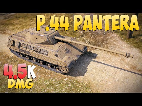 Видео: P.44 Pantera - 7 Kills 4.5K DMG - Верный! - Мир Танков