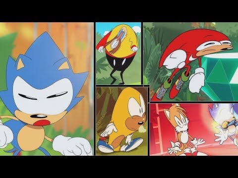 Видео: Sonic Mania Adventures - Все серии, но с забавными стопкадрами