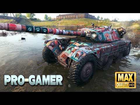 Видео: EBR 105: Профессиональный игрок на колесах - World of Tanks