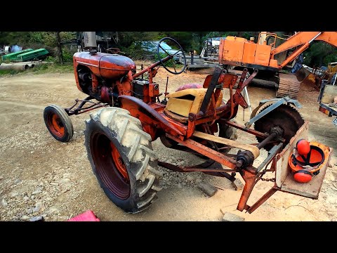 Видео: Воскрешаем 80-летний трактор Allis Chalmers для заготовки дров!