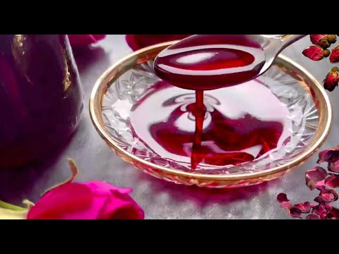 Видео: Домашний РОЗОВЫЙ СИРОП🌹 ароматное волшебство в бутылочке! 🌹 Готово за 30 минут!