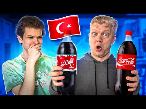 Видео: ТУРЕЦКАЯ Кока-Кола?! Пробуем турецкие аналоги