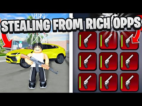 Видео: КРАТА ДОБЫЧИ У САМЫХ БОГАТЫХ ПРОТИВНИКОВ В ROBLOX BLOCKSPIN