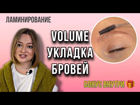 Видео: Ламинирование бровей | Долговременная укладка бровей | как не навредить | курс по укладке бровей