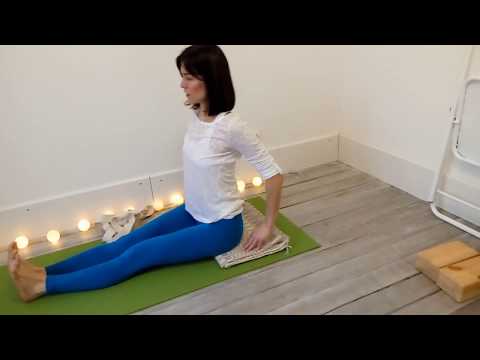 Видео: 4  Восстанавливающая практика  Пасчимоттанасана  Шавасана2