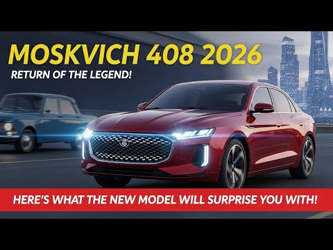 Видео: Москвич 408 2026 — Возвращение легенды! Вот чем удивит новая модель!