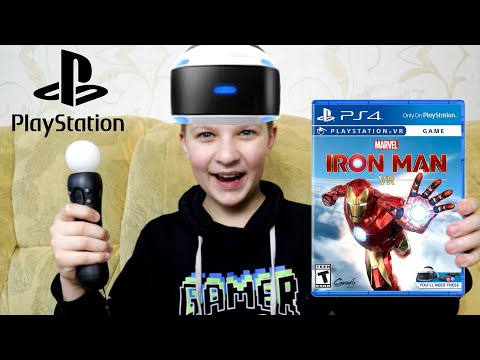 Видео: ЭКСКЛЮЗИВ! Набор Playstation VR с контроллерами движения PS Sony Move для Тимы!