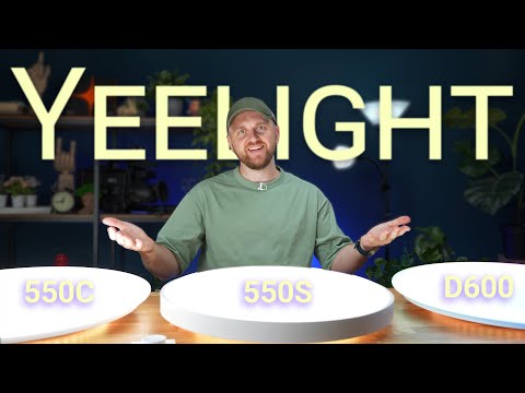 Видео: Умный светильник без мерцания? Yeelight D600, 550C и 550S – подробный обзор и тесты