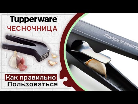 Видео: Чесночница Tupperware