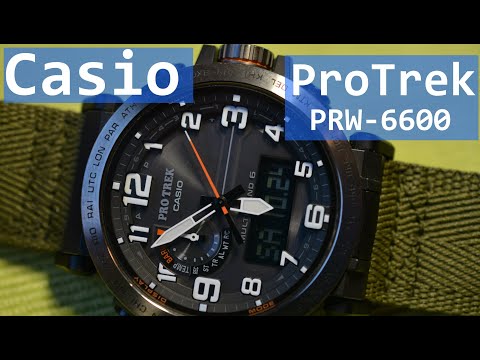 Видео: Обзор часов Casio ProTrek PRW-6600-3YER