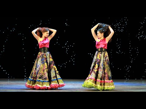 Видео: Цыганский танец "Мардяндя". Дуэт София Винокурова - Анфиса Соколова. Постановка Земфиры Архинчеевой