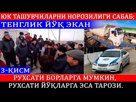 Видео: 3-Қисм. Қонун ҳаммага бир бўлса эътирозлар бўлиши таъбий.