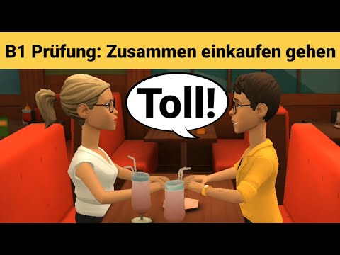Видео: Устный экзамен по немецкому языку B1 | Планируйте что-нибудь вместе/диалог | обсуждение Часть 3