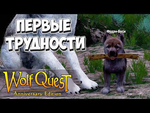 Видео: Хищники, блохи и потоп! WolfQuest: Anniversary Edition #11