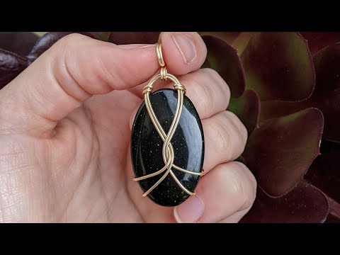 Видео: Мастер-класс по изготовлению подвески-кабошона из проволоки: осьминог из круглой проволоки