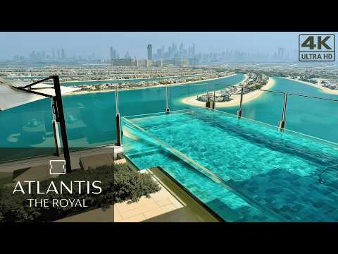 Видео: Дубай ОАЭ | Atlantis The Royal Sky Pool Villa Обзор роскошного проживания с видом на Пальму Джумейра