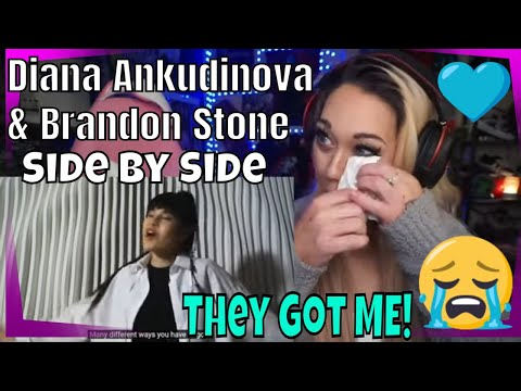 Видео: Диана Анкудинова и Брэндон Стоун "Бок о Бок" РЕАКЦИЯ | Просто Джен снова реагирует (и плачет)!