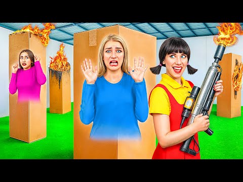 Видео: Экстремальные Прятки Челлендж | Смешные Моменты с Super Hyper DO