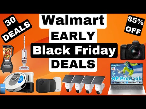 Видео: 30 лучших предложений Walmart в Черную пятницу 2025 года — скидки до 85%