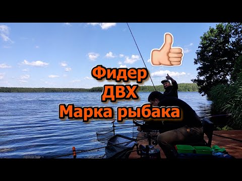 Видео: Фидерная рыбалка на Десногорском водохранилище; Алексей и Вадим на ДВХ