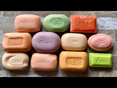 Видео: ASMR Soap cutting | Soap Carving|Резка мыла  | ASMR