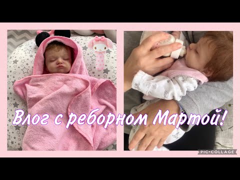 Видео: Влог с реборном Мартой/Vlog with reborn Marta
