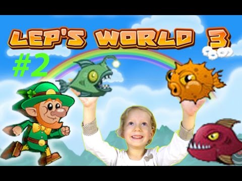 Видео: Игра похожая на Марио Lep's World 3 | Lets Play Gameplay продолжаем играть с Миланой | ЧАСТЬ #2