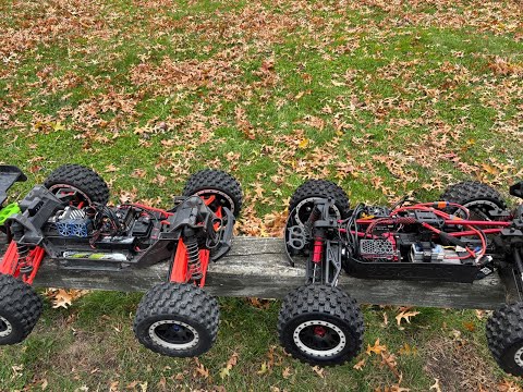 Видео: Видео Arrma Kraton, Big Rock и Traxxas XRT, часть 2