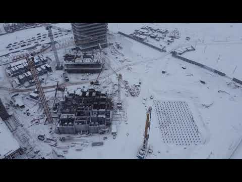 Видео: Облет Avia Mall и МФЦ 10.12.22