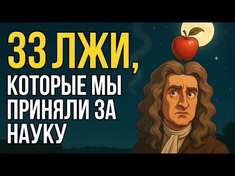 Видео: 33 научных мифа, в которые мы верили всю жизнь