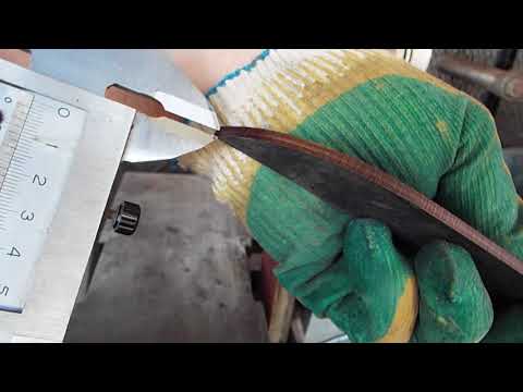 Видео: Пчак. Часть первая-слесарка клинка