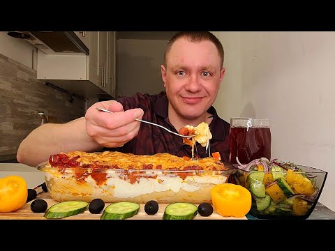 Видео: МУКБАНГ. ОБЖОР. ЗИТИ. ПАСТА С КОЛБАСОЙ ЧОРИЗО, СЫРОМ ПАРМЕЗАН, МОЦАРЕЛЛА, РИККОТА. PASTA. АСМР.